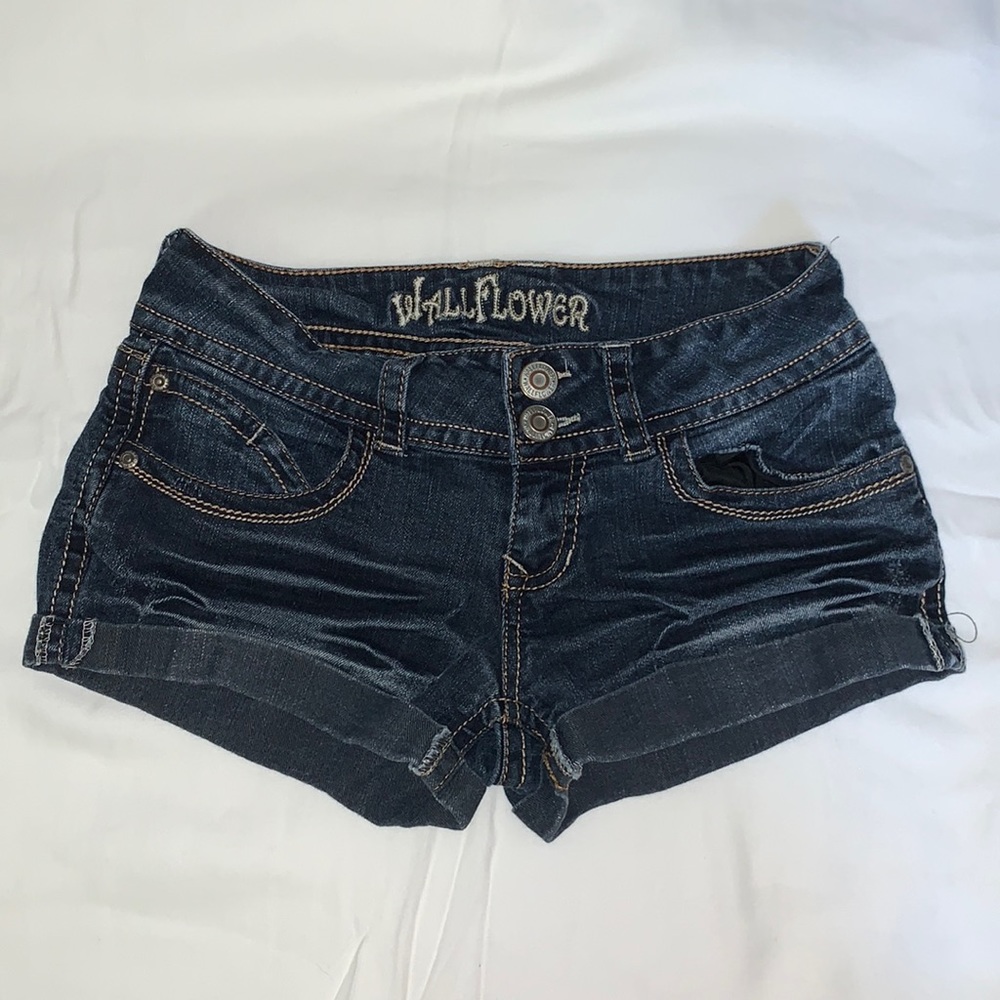 Wallflower Denim Shorts